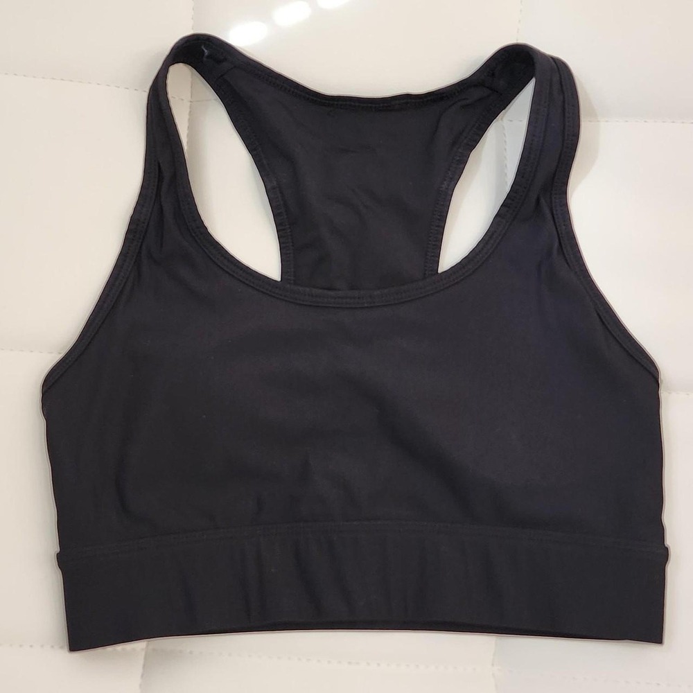Black Fabletics Sports Bra
